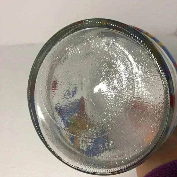 Vintage DISNEY Winnie the Pooh Glass Container - Picture 3 of 4